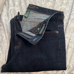 Ralph Lauren Dark Denim jeans. Zipper fly